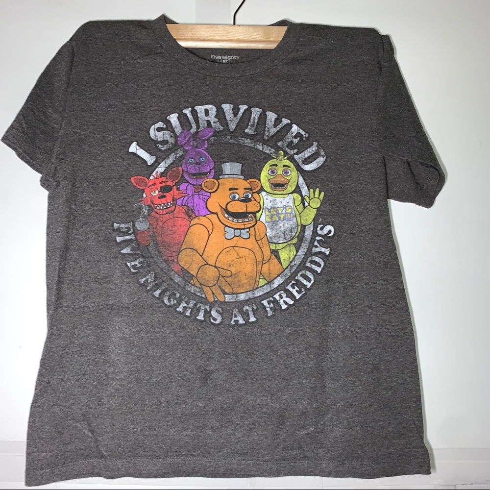 FNAF I Survived Five Nights At Freddie's T-Shirt